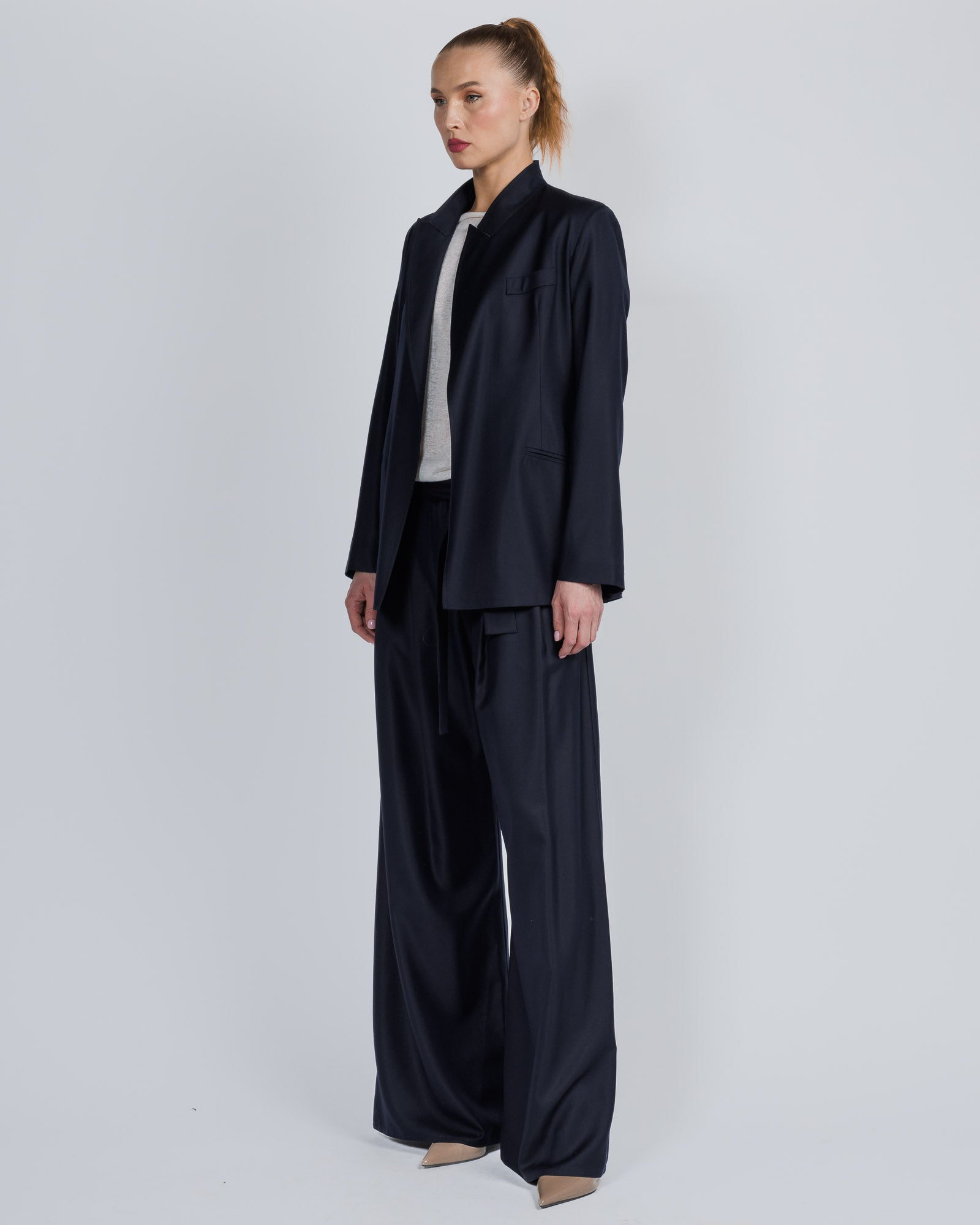Wool Loose Blazer