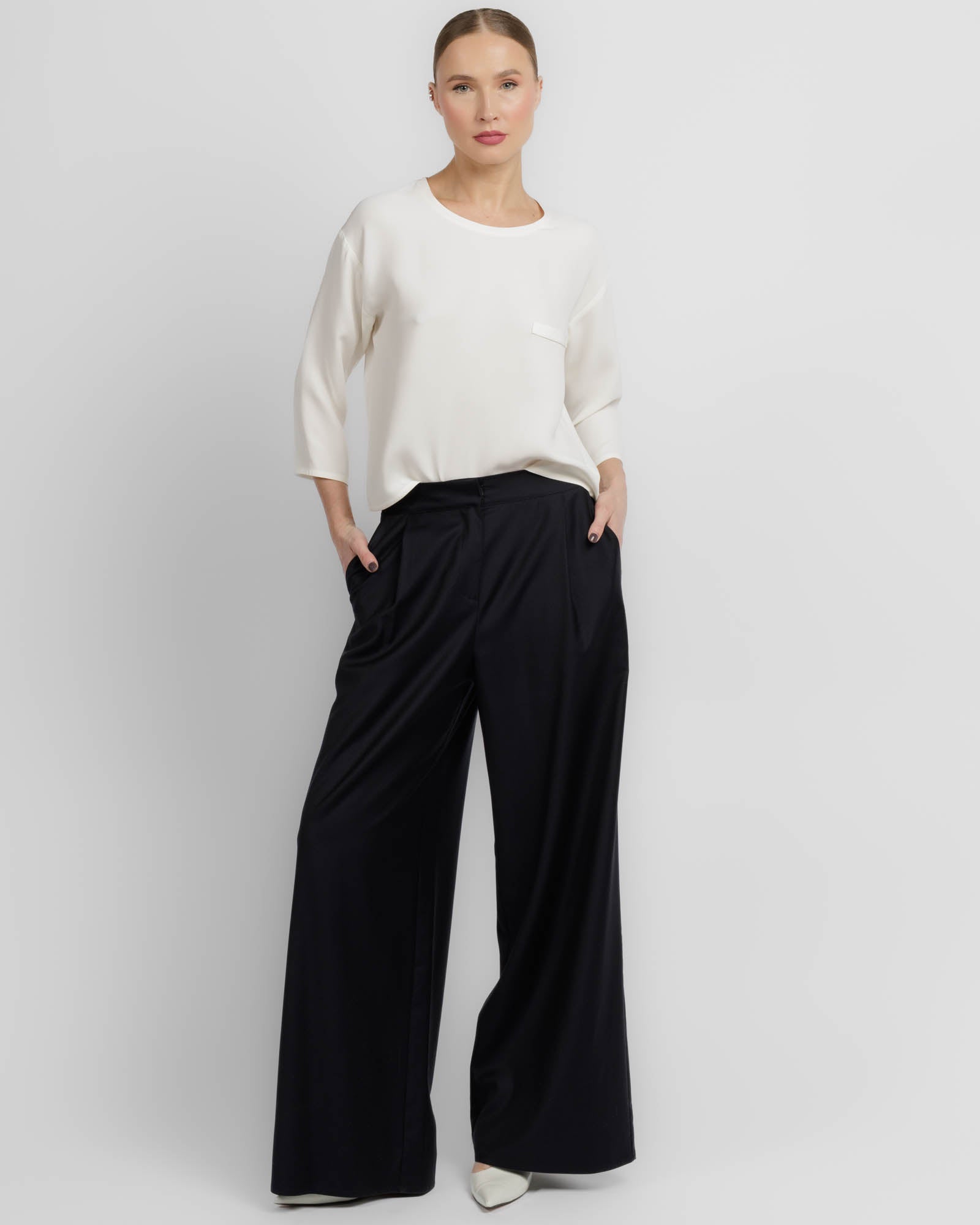 Wool Full Pants