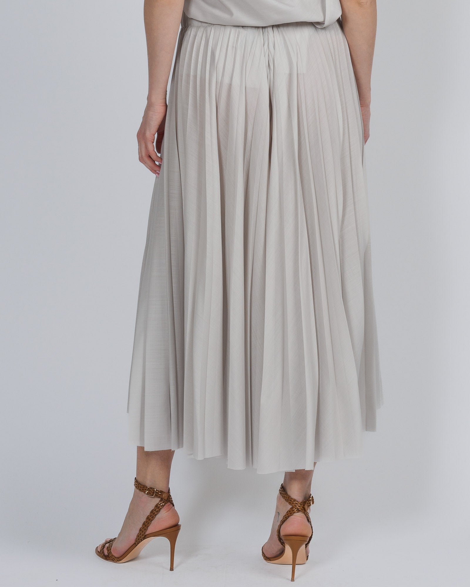 Pleated Pants