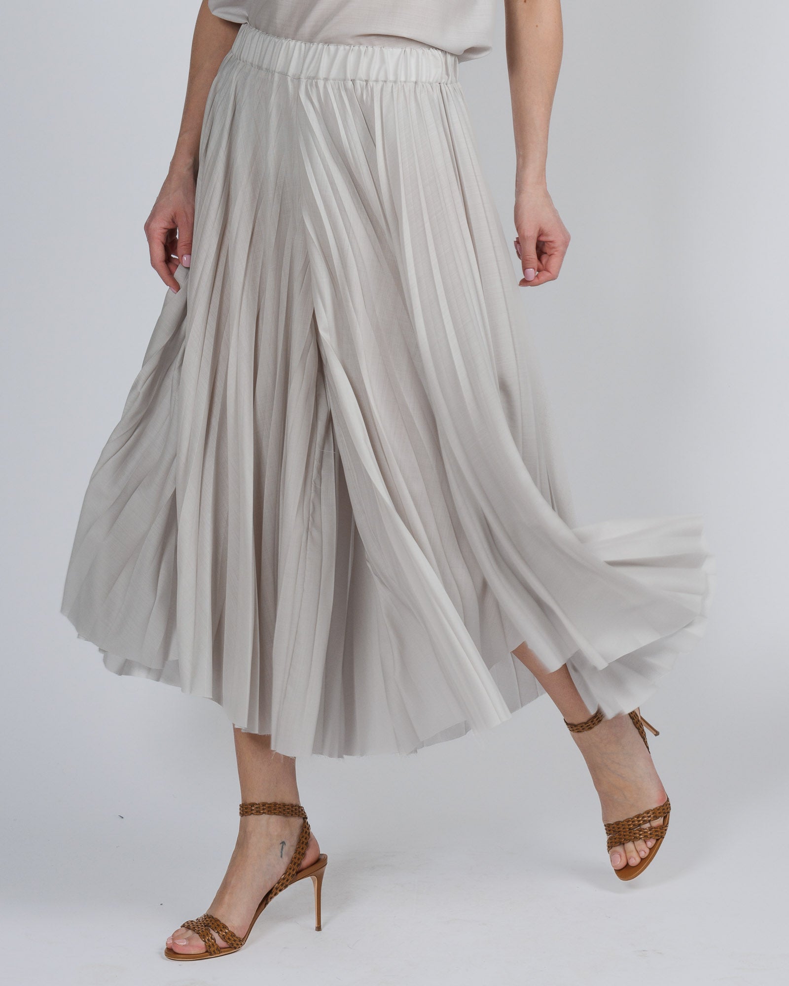 Pleated Pants
