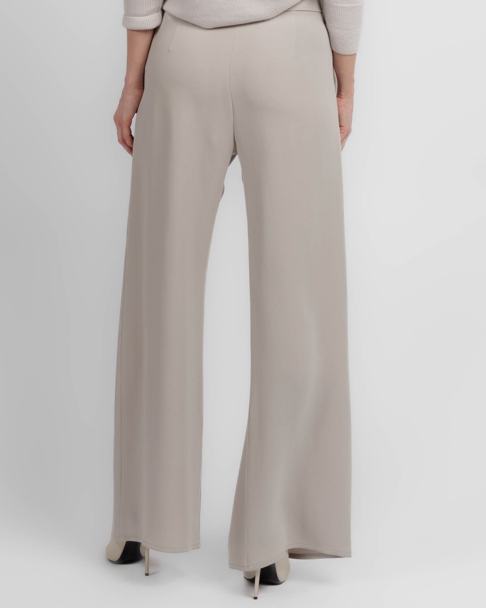 Wide Leg Belt Pants