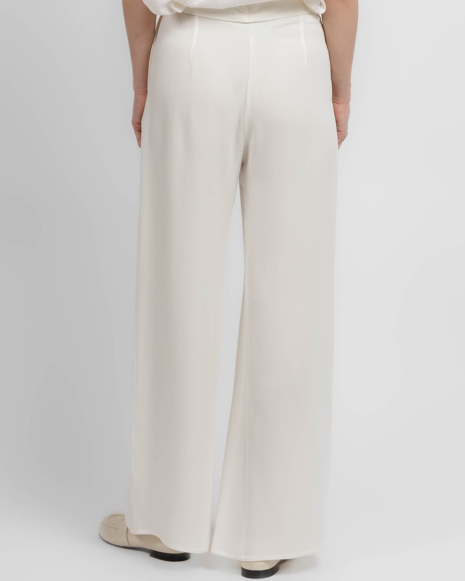 Wide Leg Belt Pants