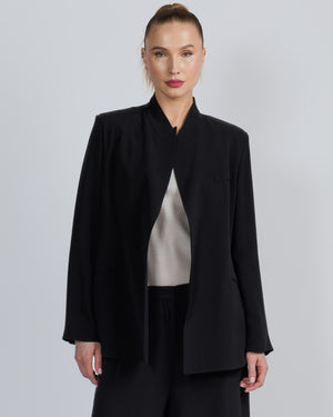 Silk Loose Blazer