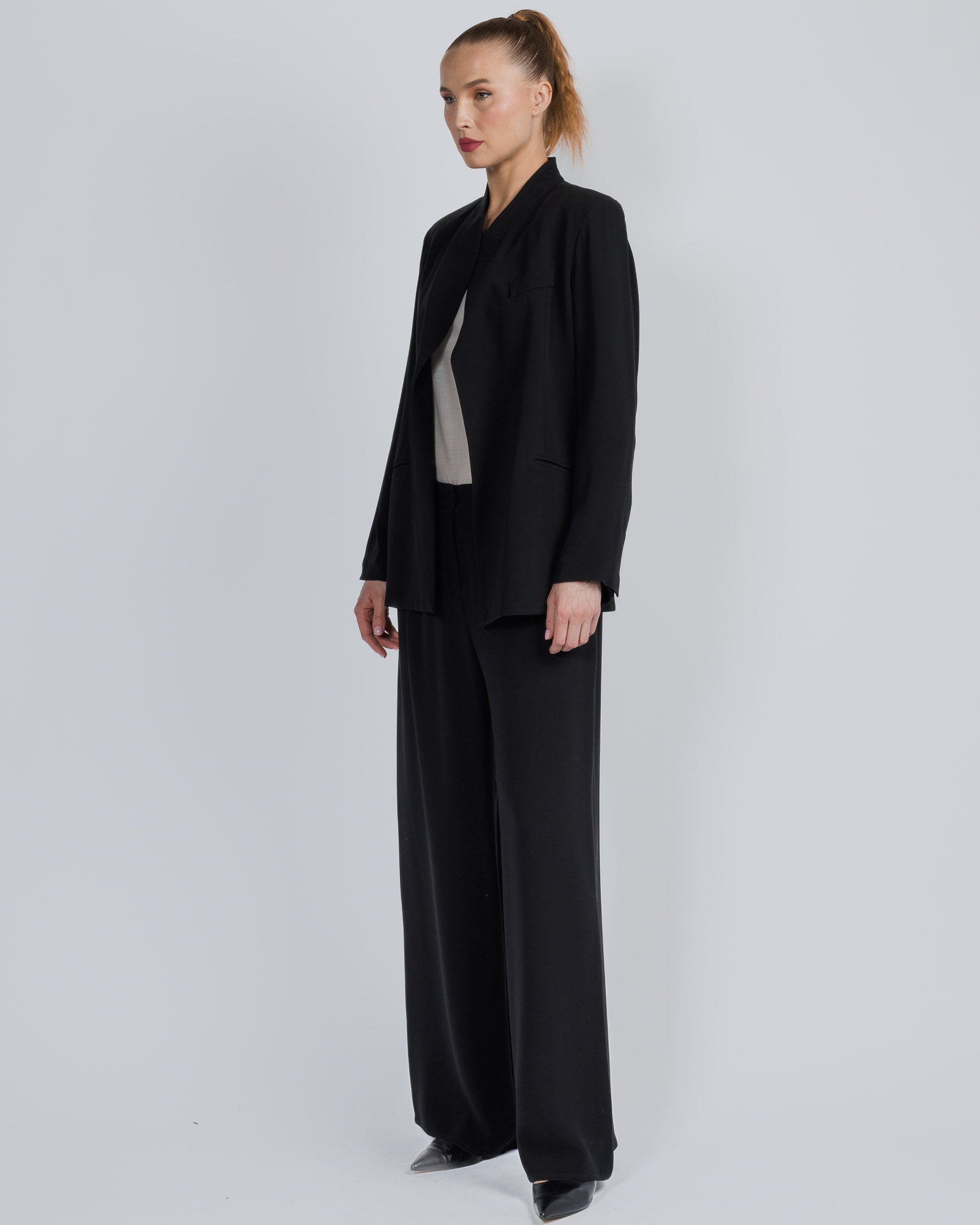 Silk Loose Blazer