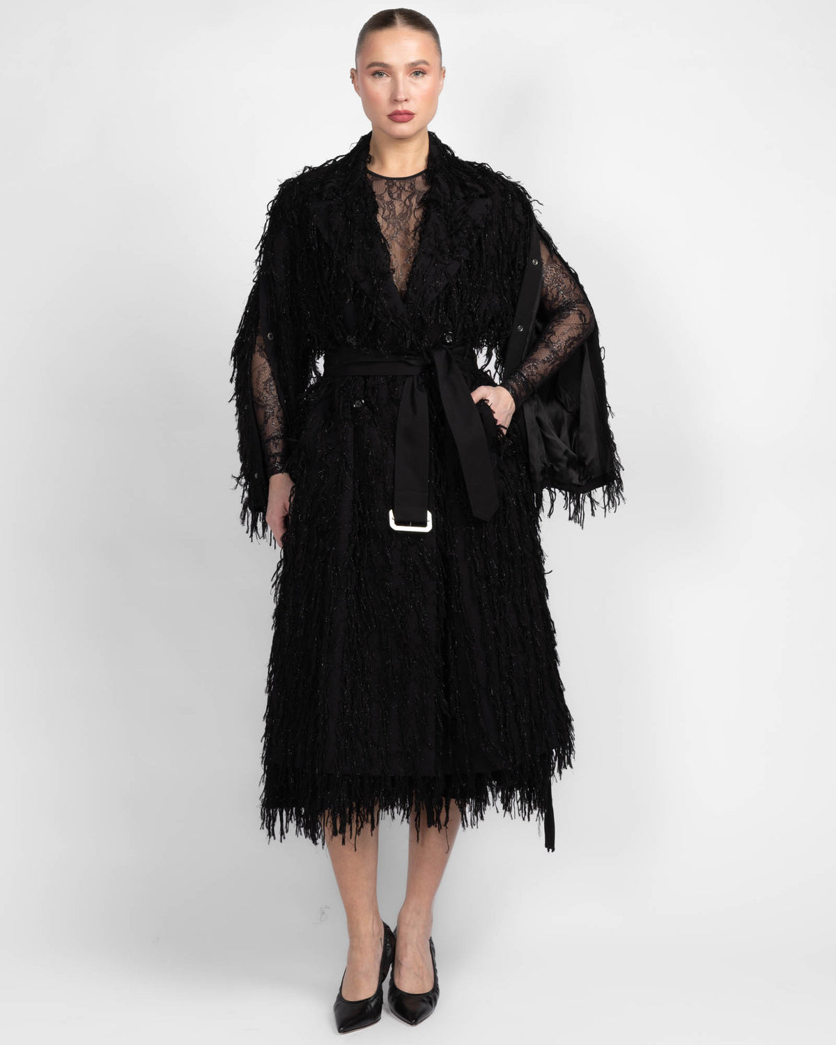 Open Sleeve Coat