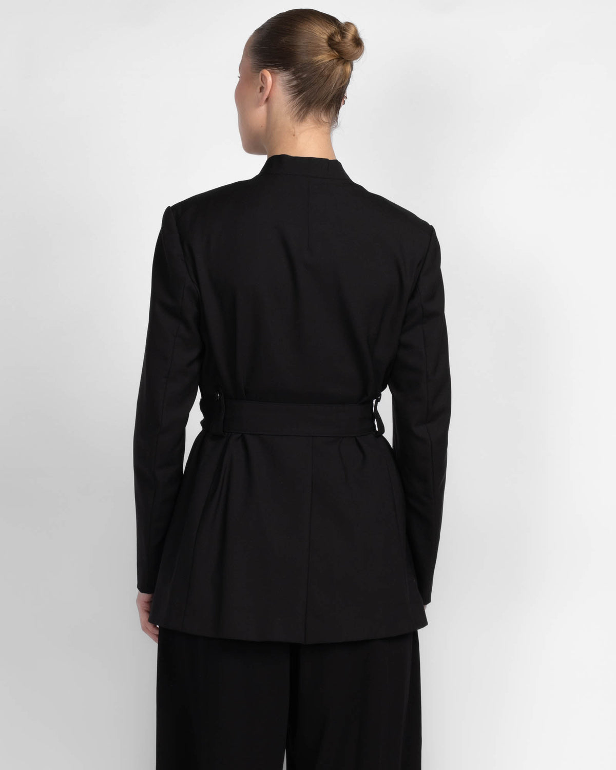 6Bw Collarless Jacket