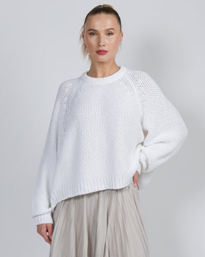 Deep Raglan Easy Sweater