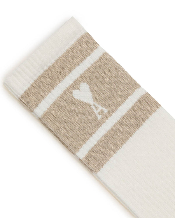 Ami De Coeur Striped Socks