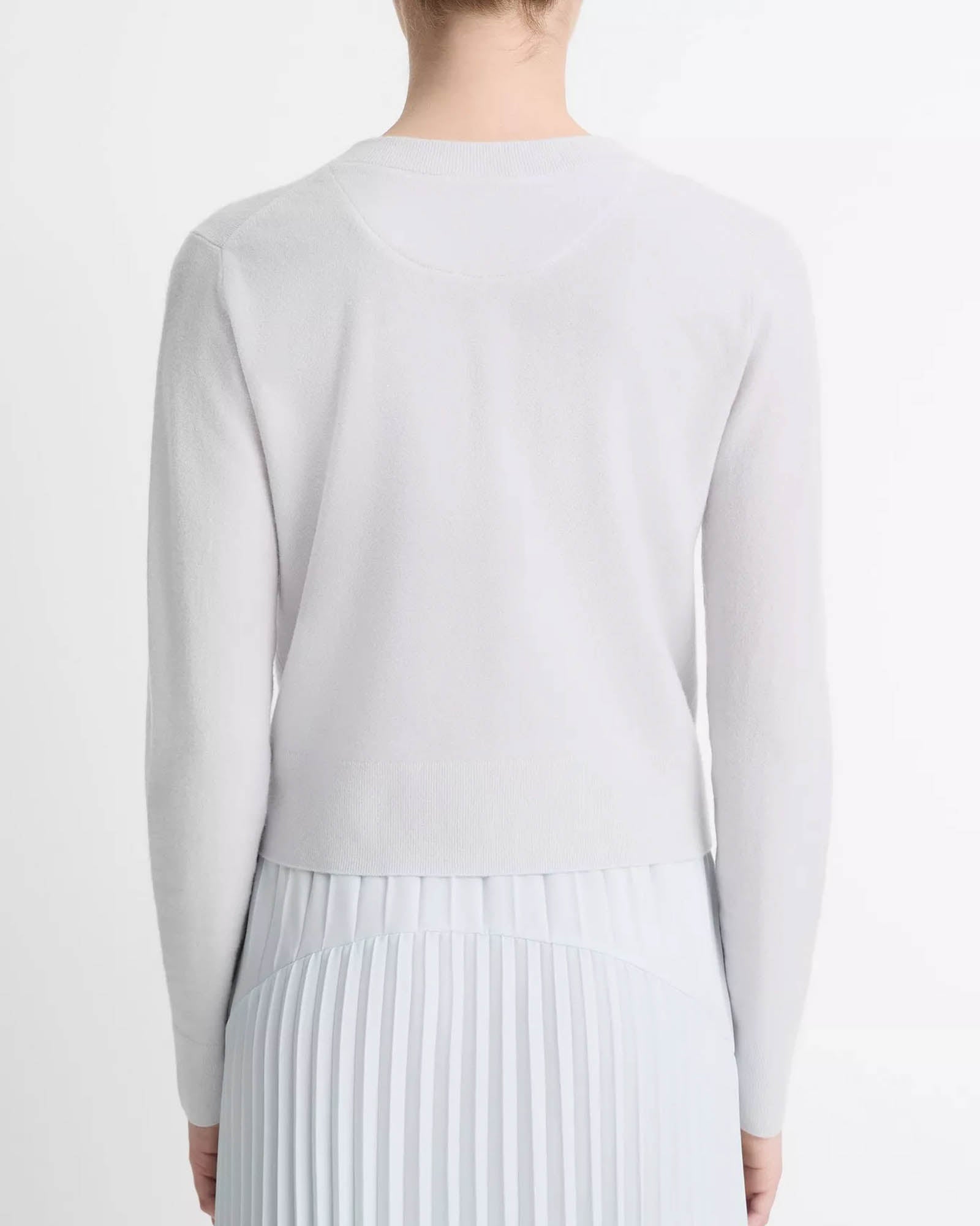 Tipped Half Moon Cardigan