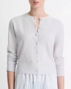 Tipped Half Moon Cardigan