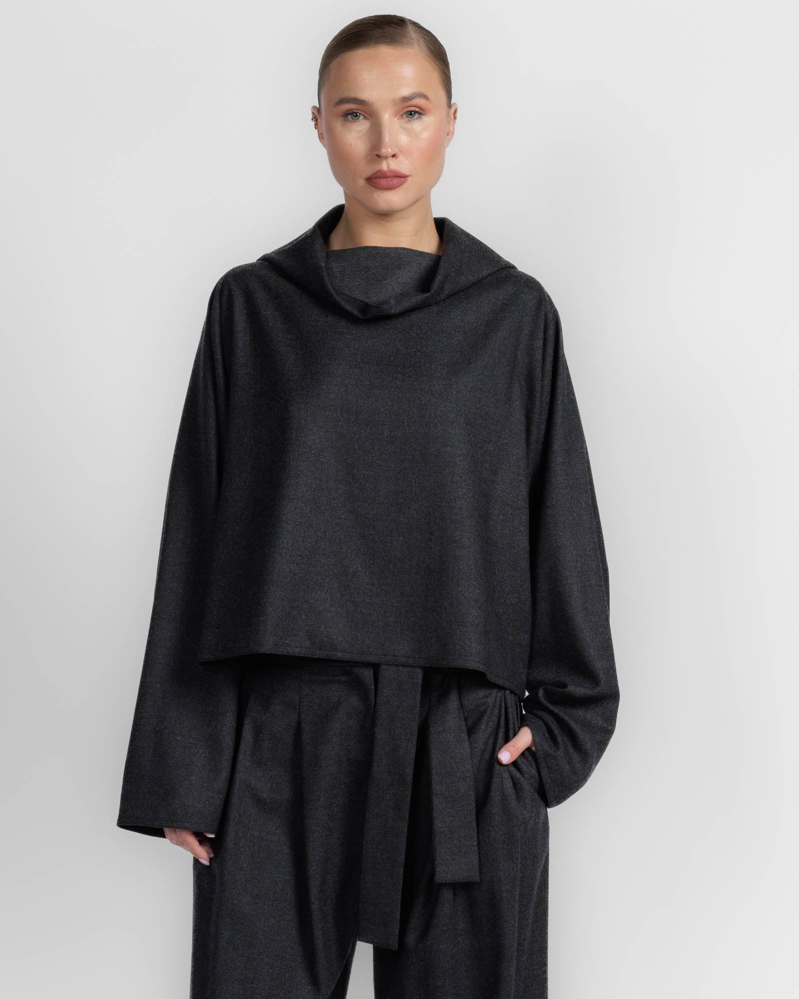Batwing Turtleneck Shirt
