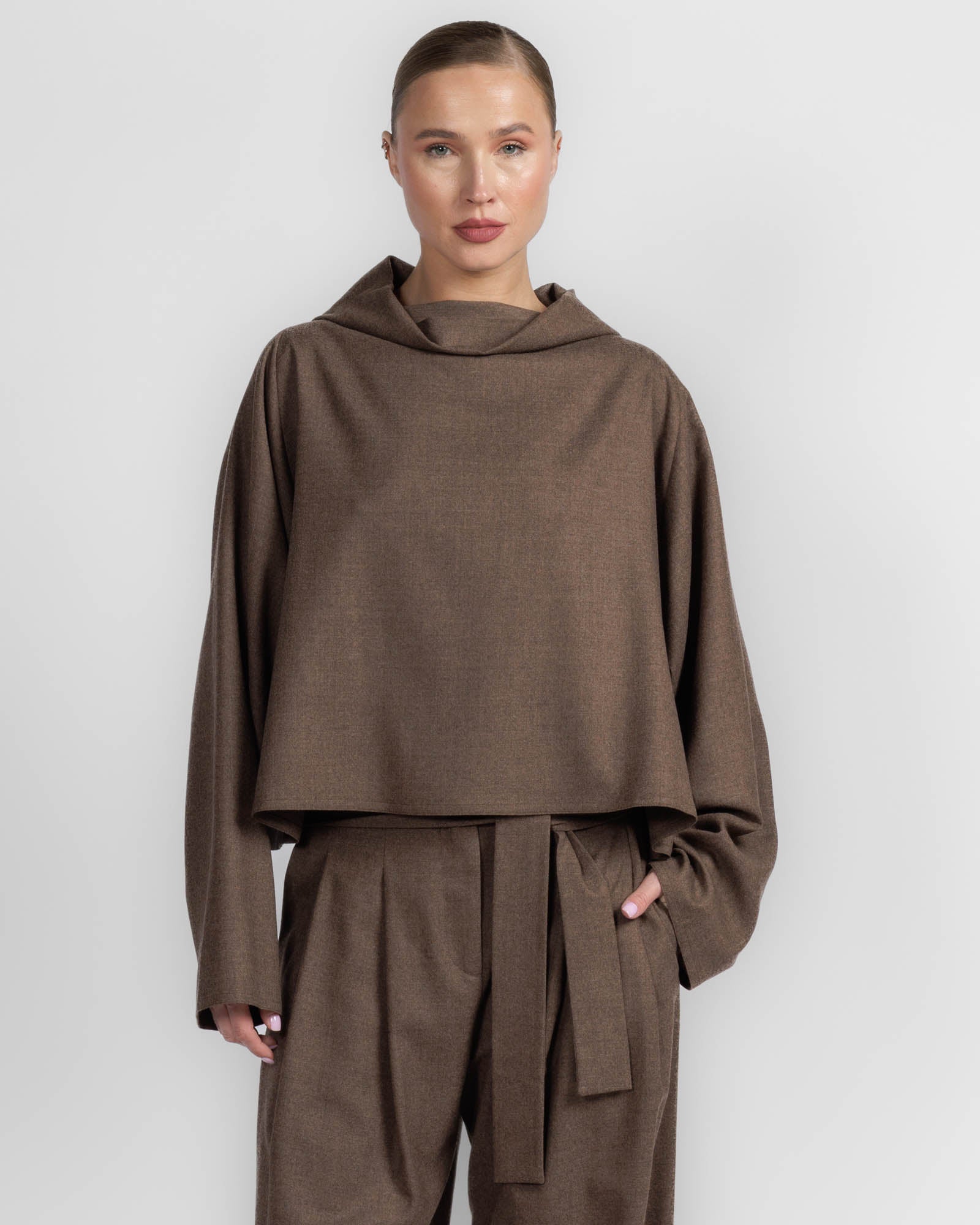 Batwing Turtleneck Shirt