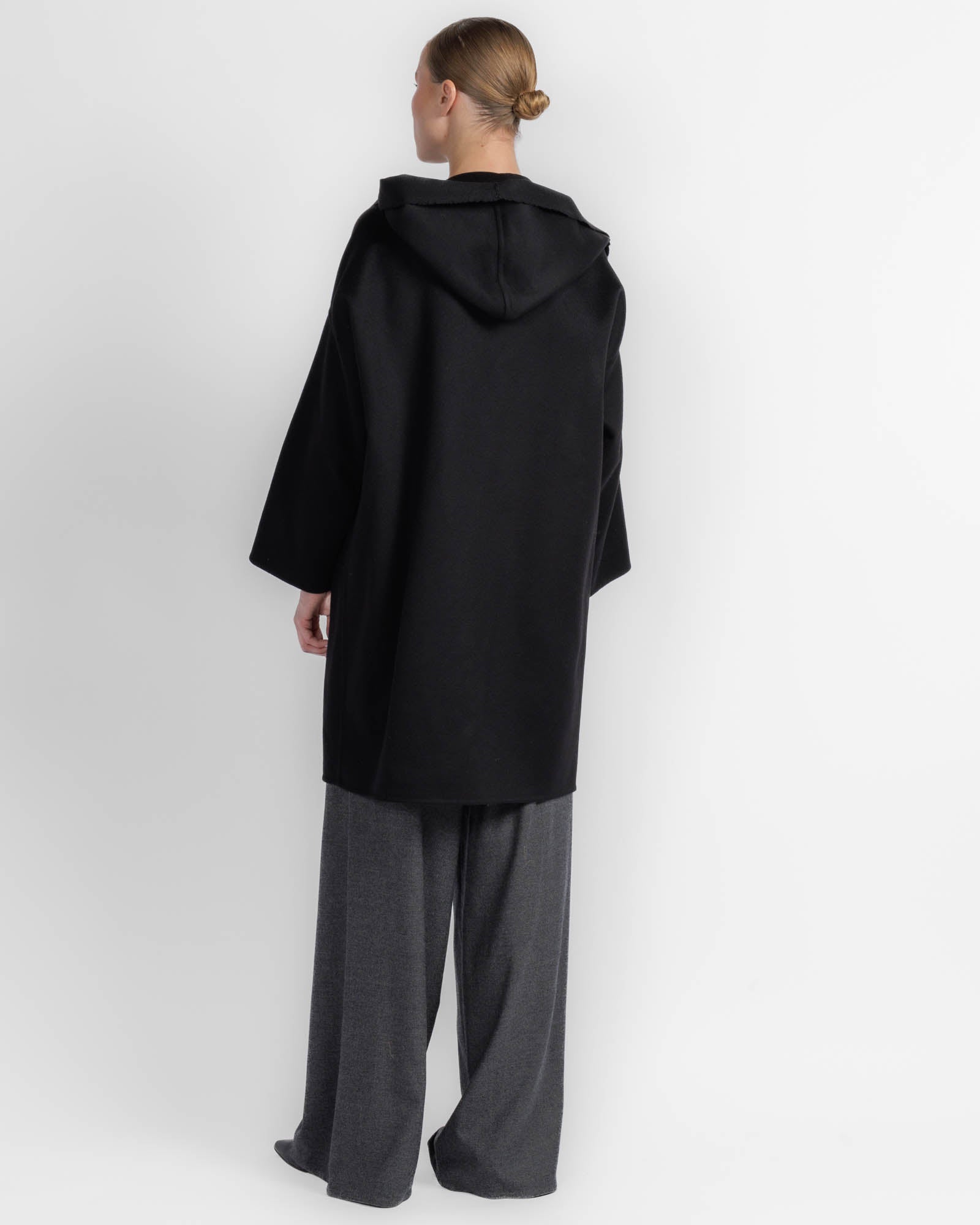 Hooded Coat With Cimossa