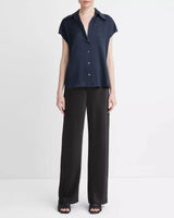 Cap Ruched Blouse