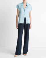 Cap Ruched Blouse