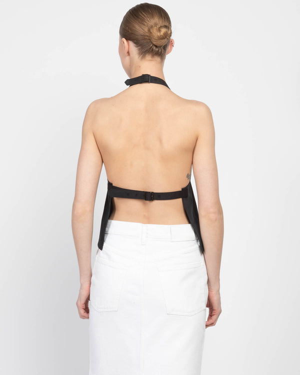 Backless Halter Top