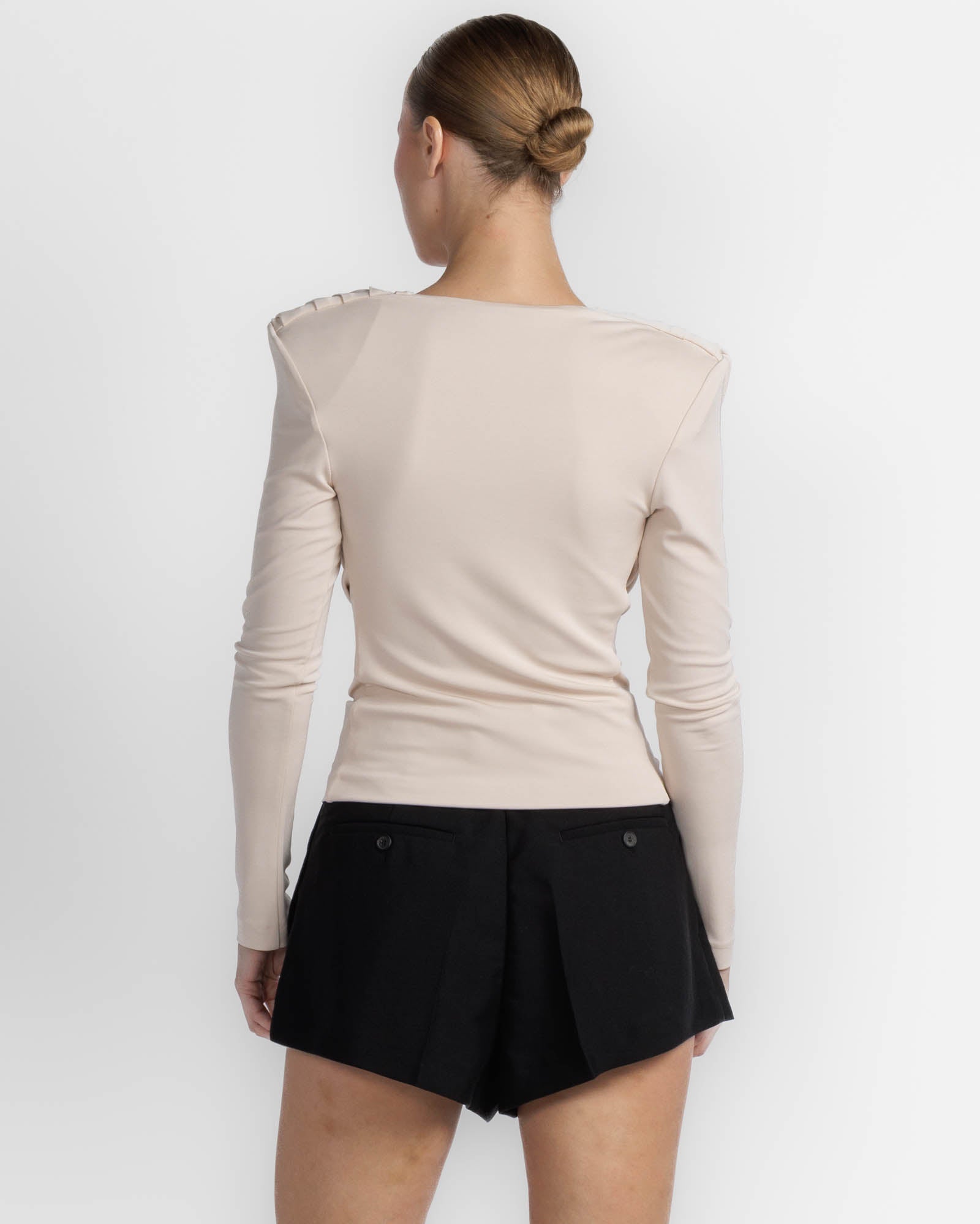 Matte Draped Top