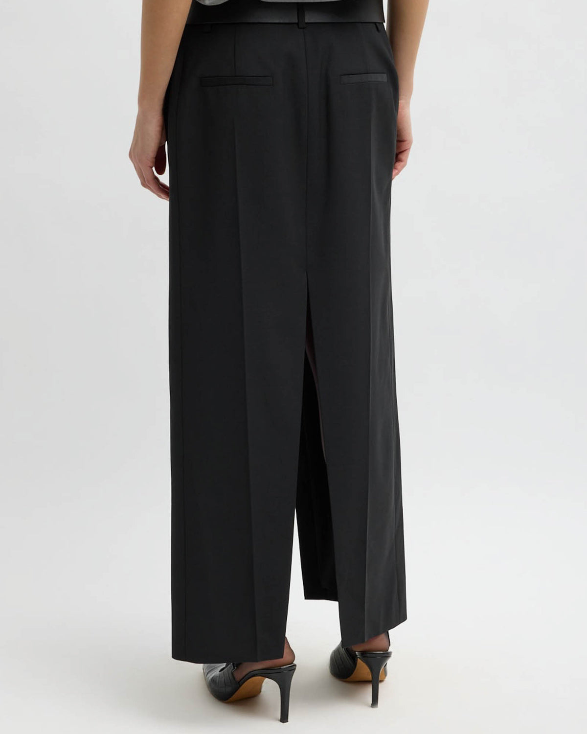 Tropical Double Slit Skirt