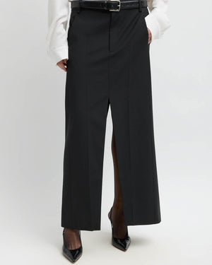 Tropical Double Slit Skirt