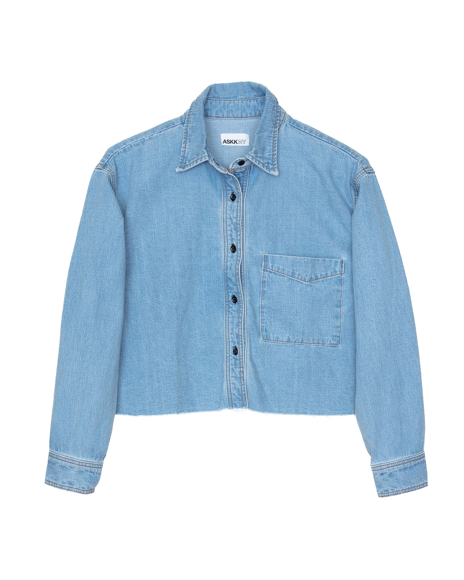 ASKK NY Denim Shirt | TNT - The New Trend | Shop Luxury