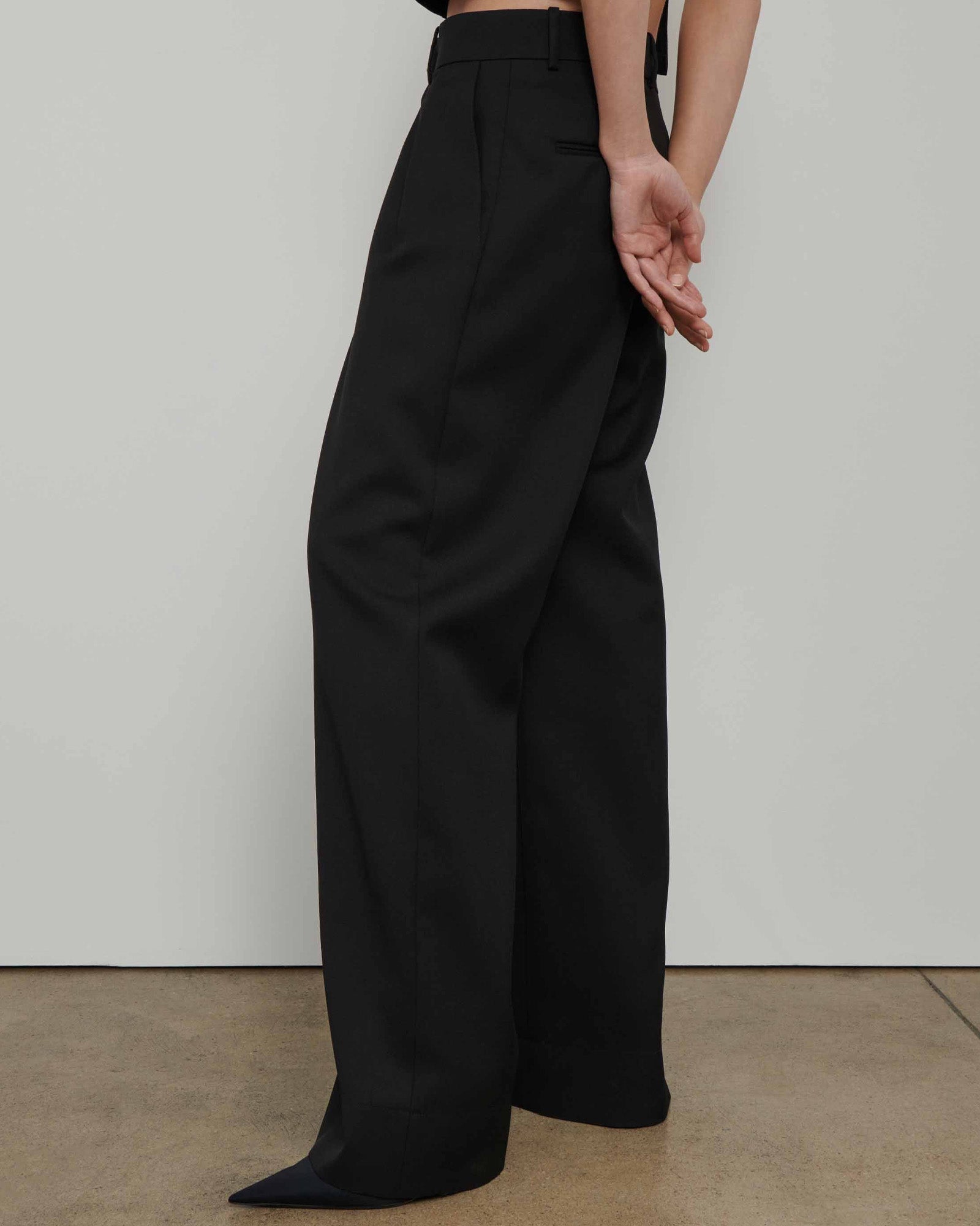 WARDROBE.NYC Low Rise Trousers