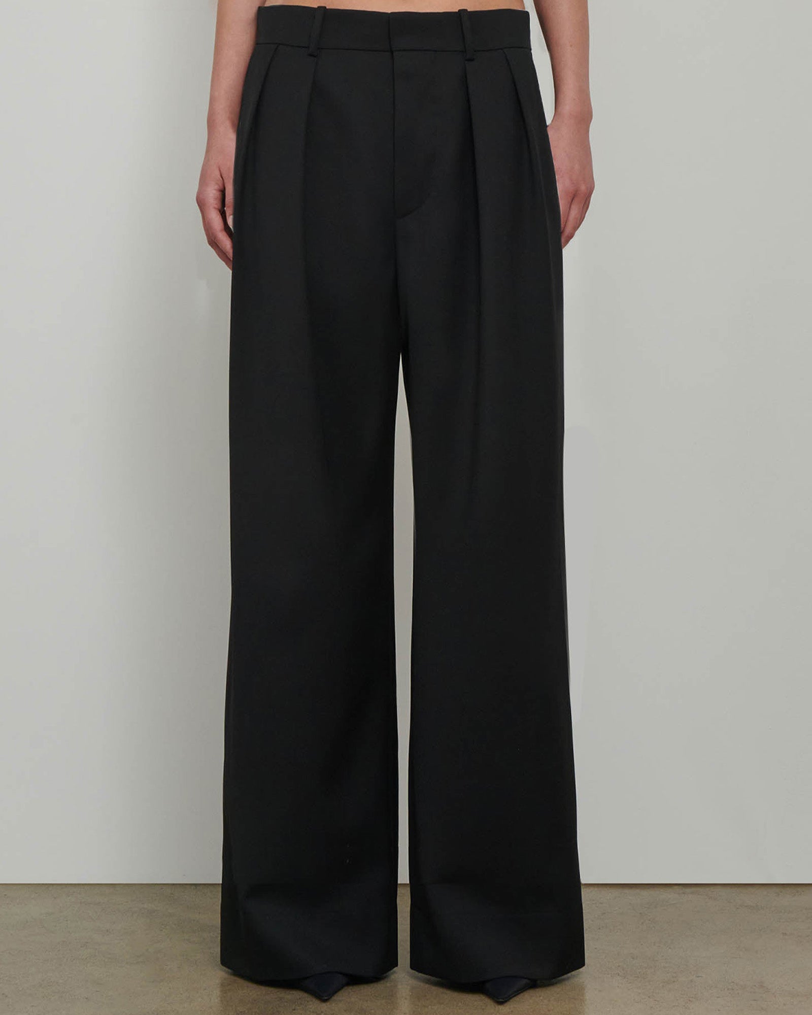 WARDROBE.NYC Low Rise Trousers