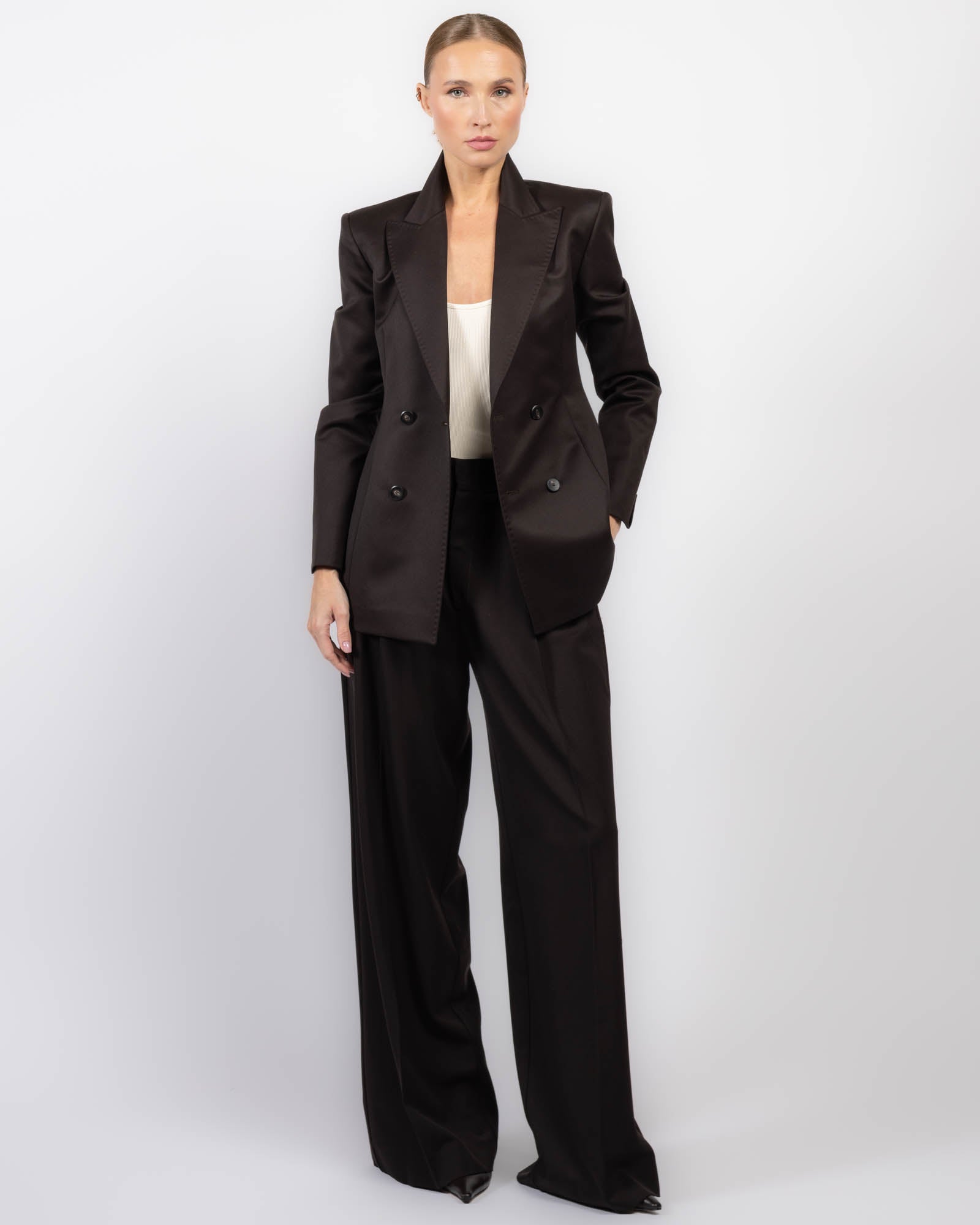 Tuxedo Double-Breasted Jacket