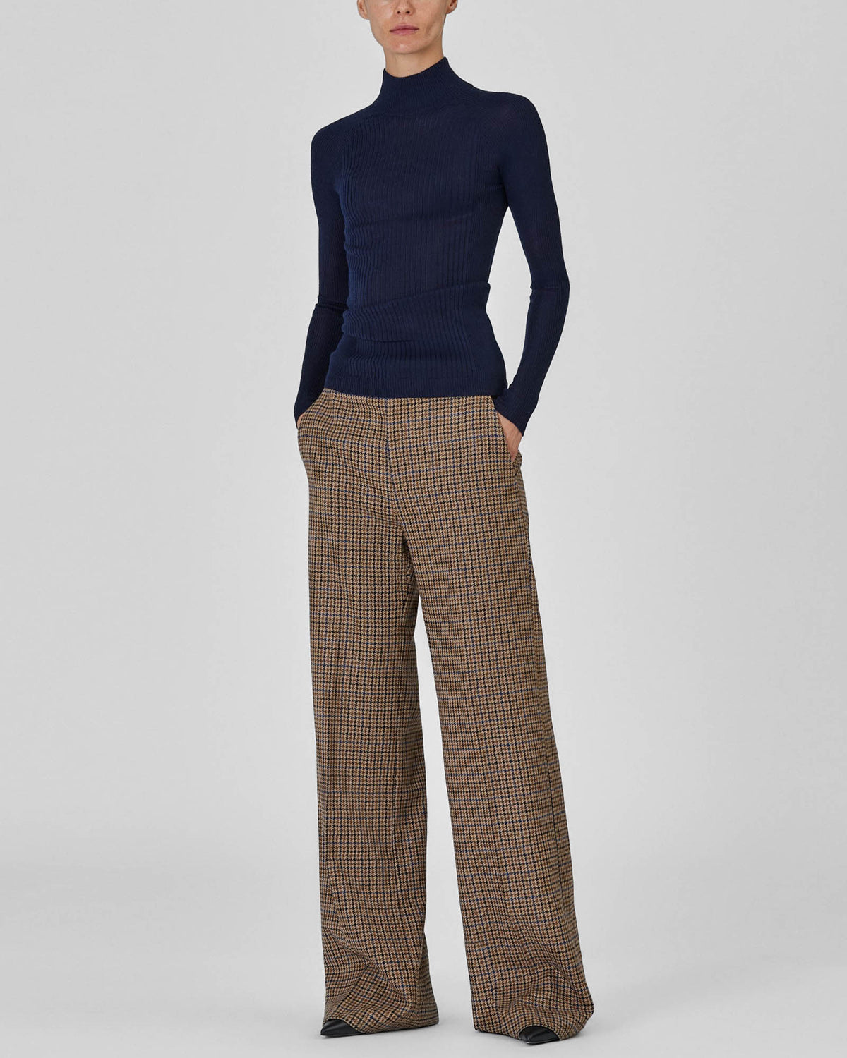 Tuxedo Flannel Trousers