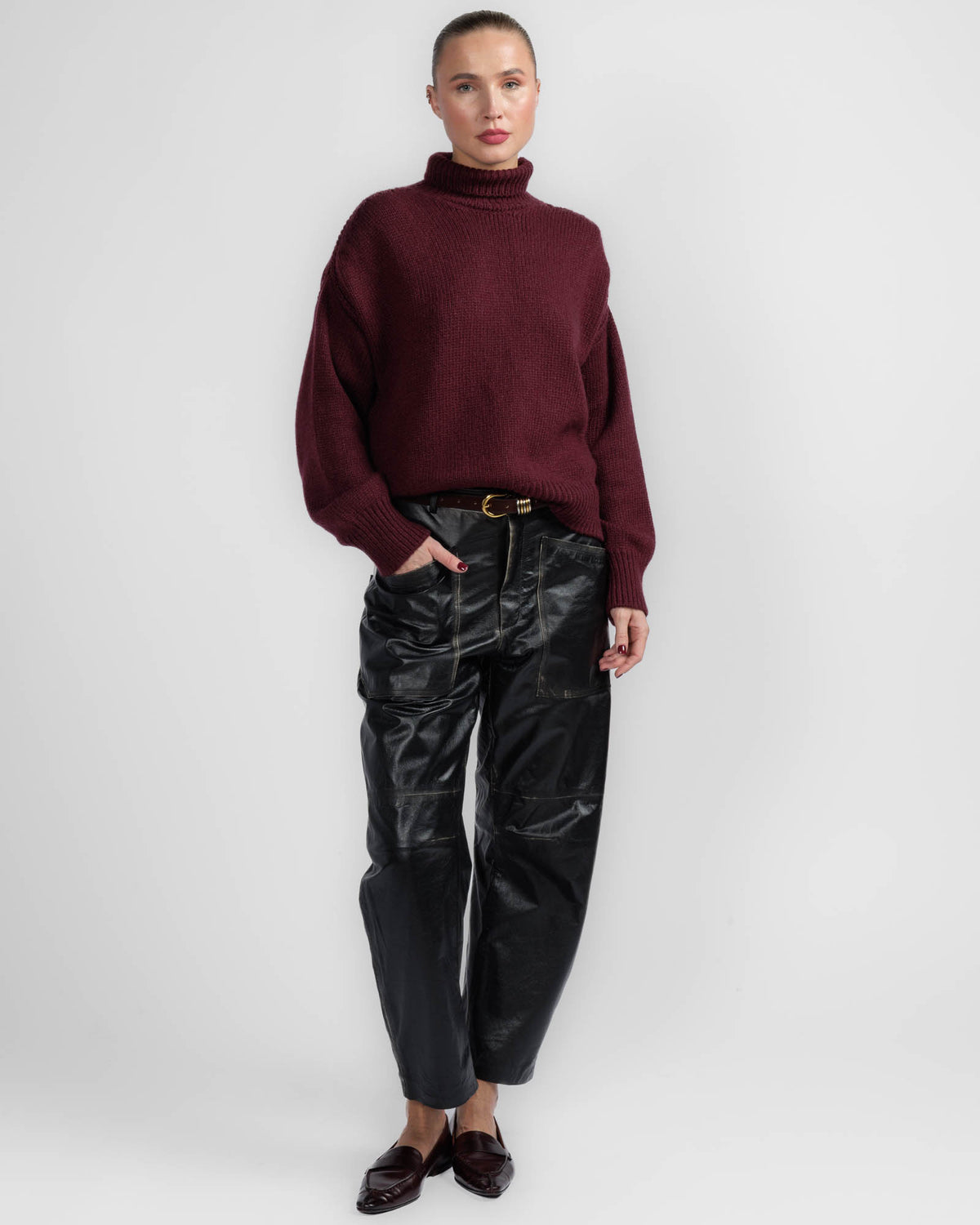 Raglan Slit Sweater