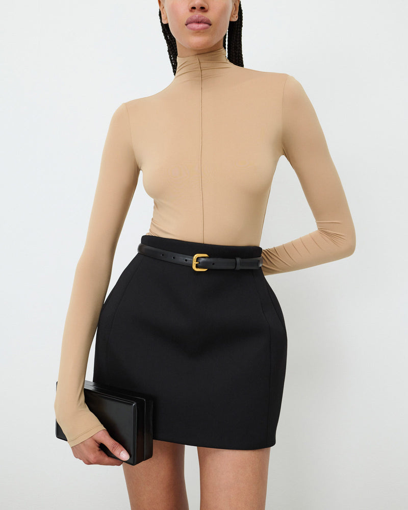 Sculpted Mini Skirt