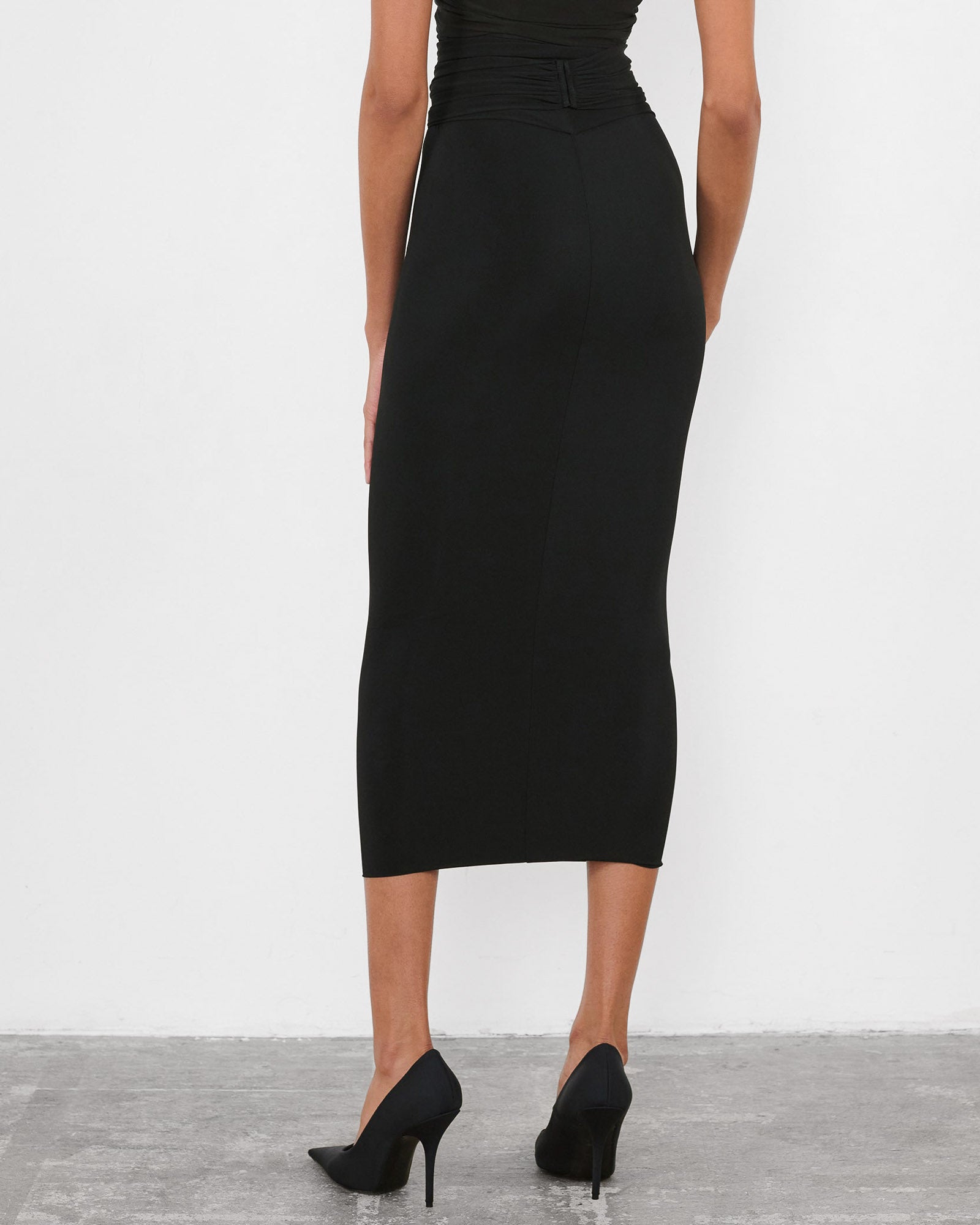 Translucent Skirt Midi