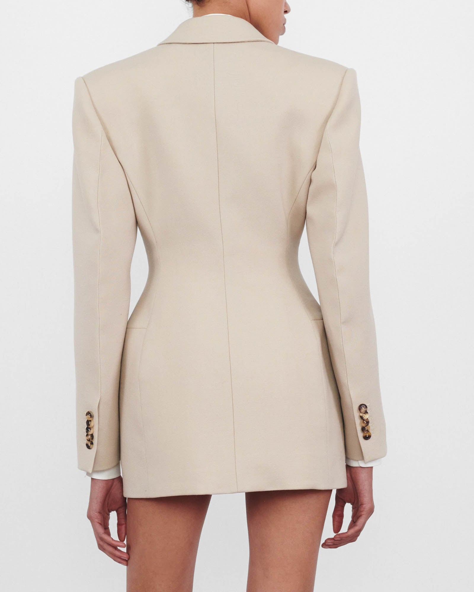 New Double Breasted Contour Blazer