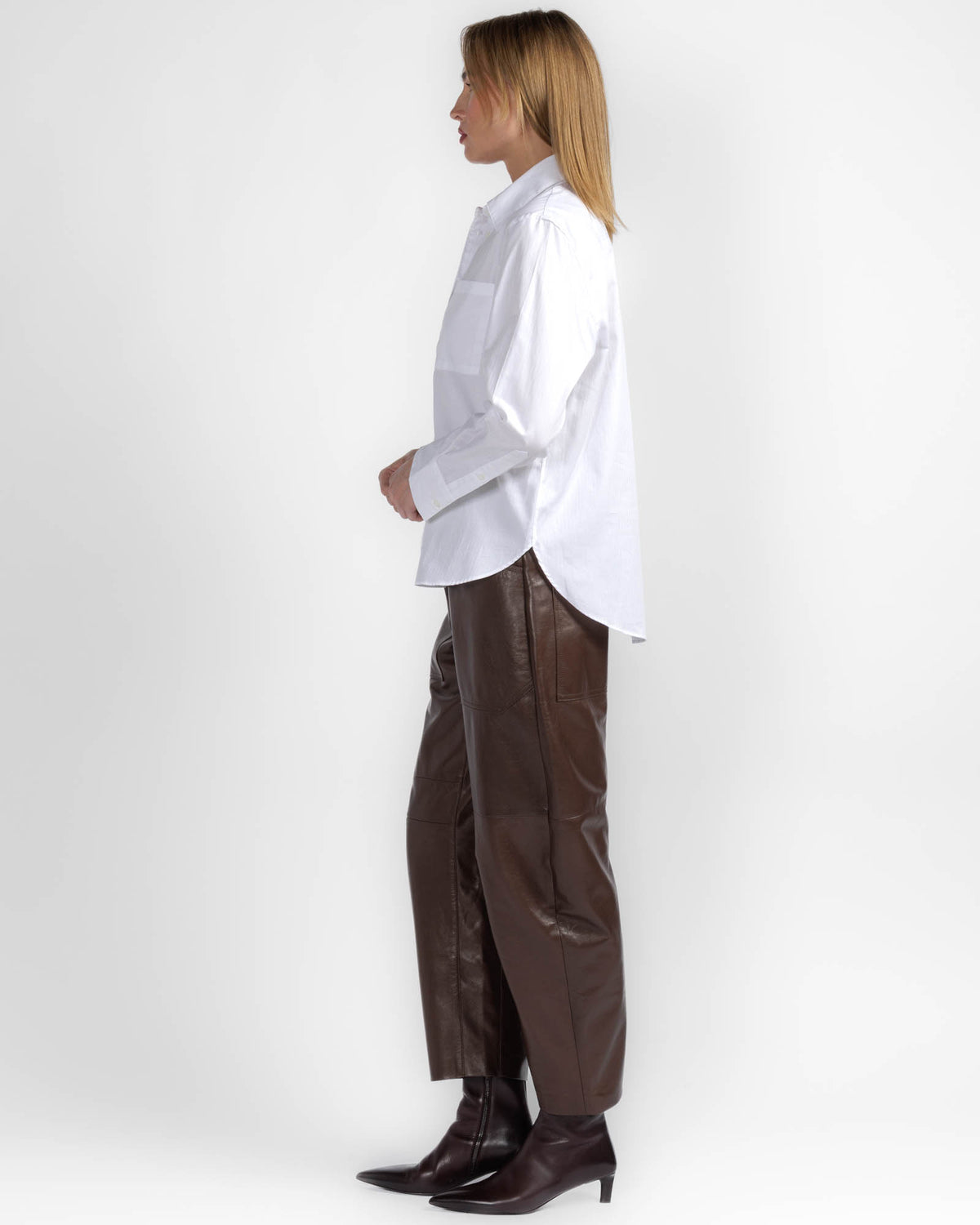 Long Sleeve Bf Pocket Shirt