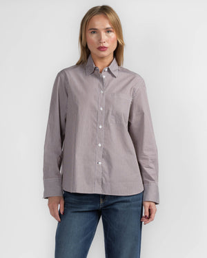 Long Sleeve Bf Pocket Shirt