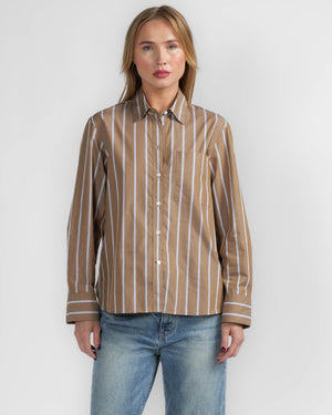 Long Sleeve Bf Pocket Shirt