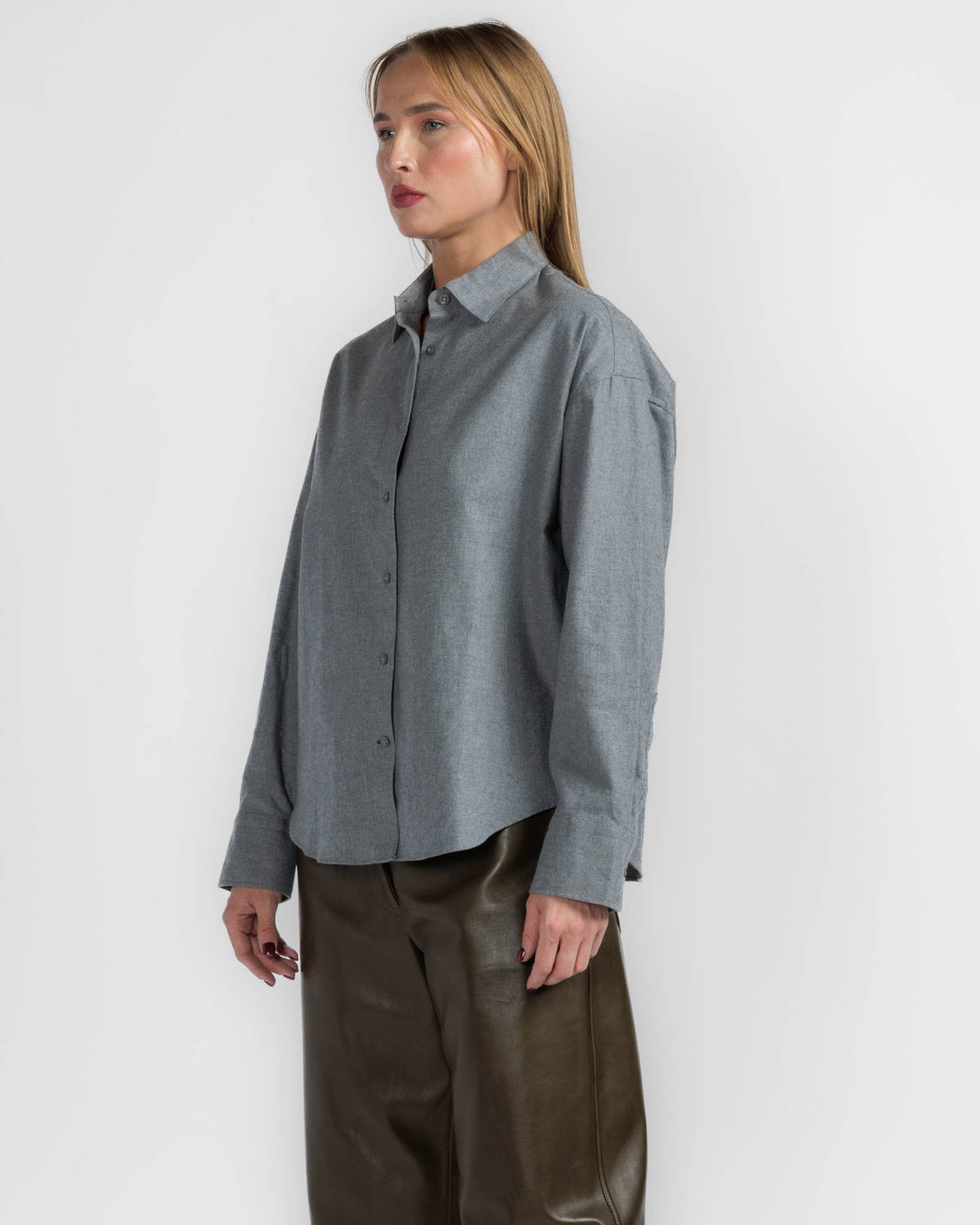 Long Sleeve Flannel Bf Shirt