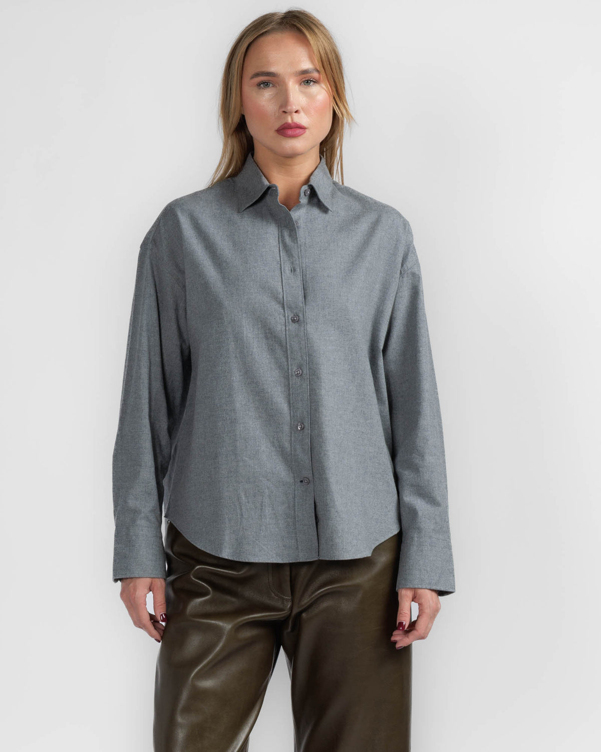 Long Sleeve Flannel Bf Shirt