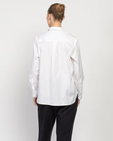 Long Sleeve Relaxed Cotton Shirt