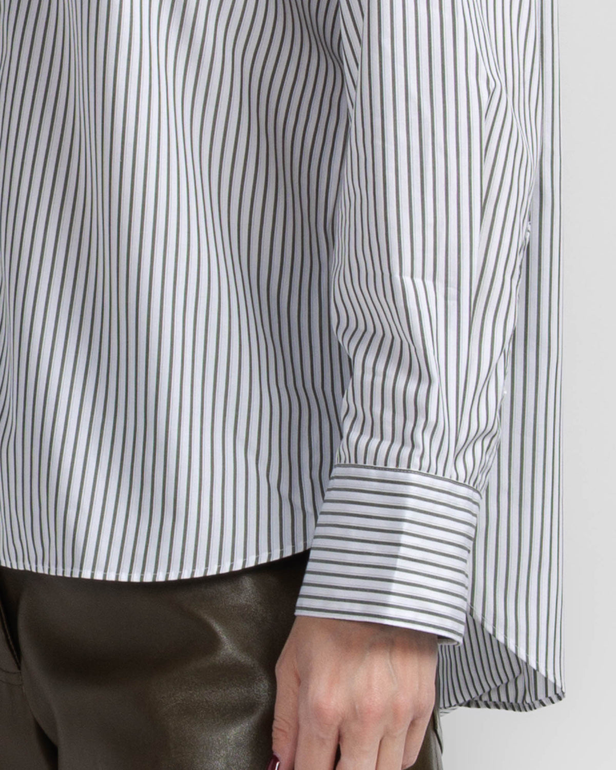 Long Sleeve Bf Pocket Shirt