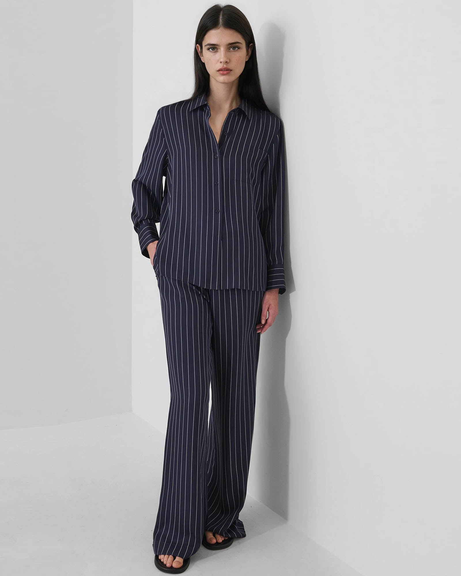 Silk Drawstring Pant