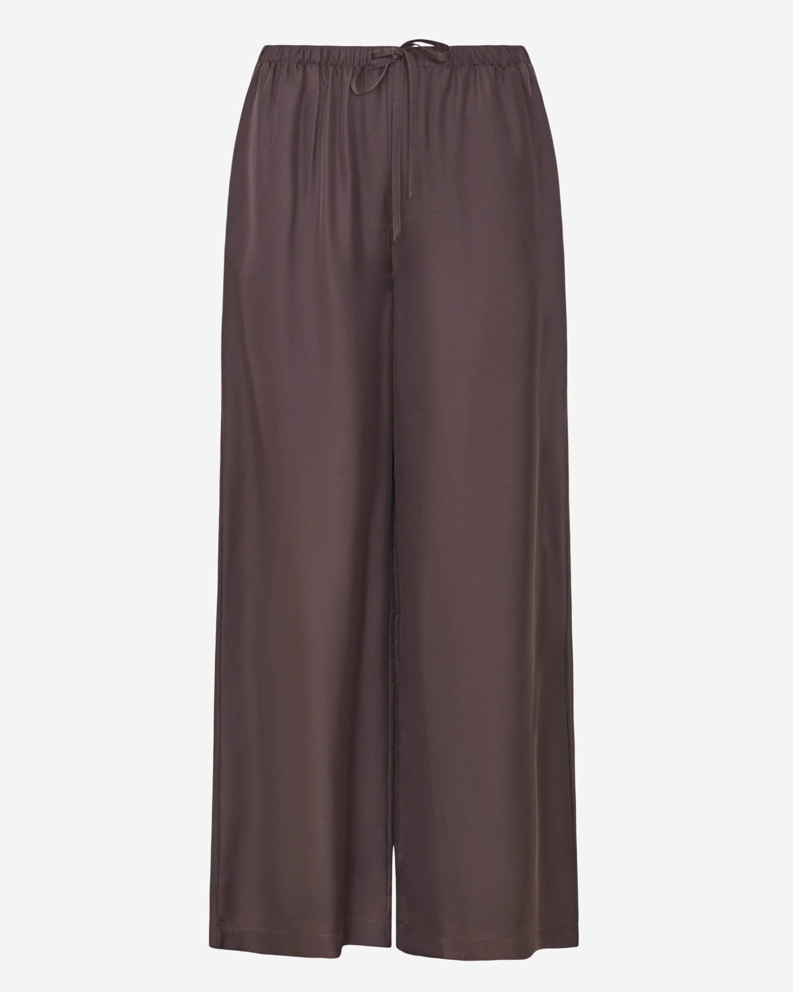 Silk Satin Drawstring Pant