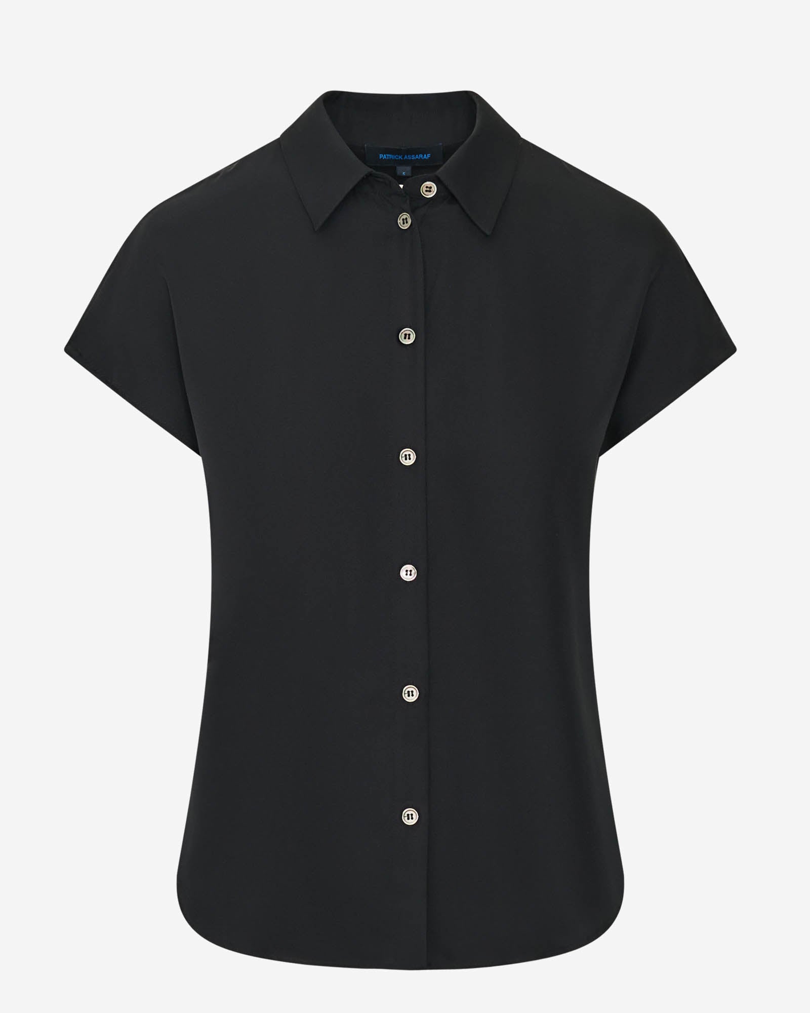 Silk Dolman Sleeve Shirt