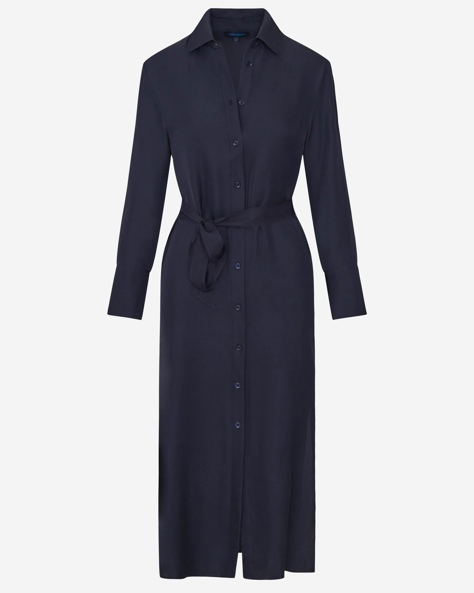 Silk Shirt Dress