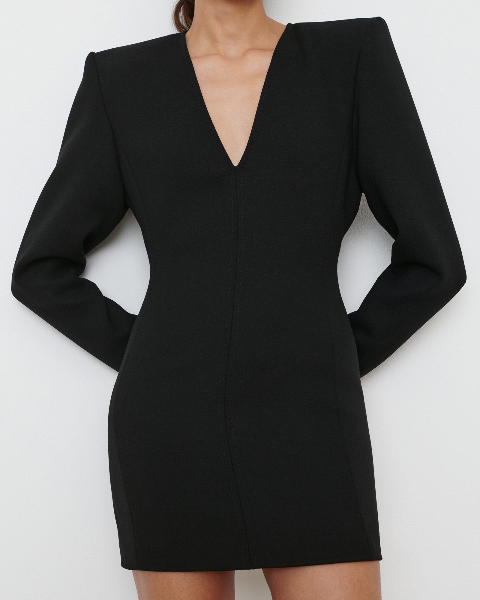 RHW V-Neck Mini Dress