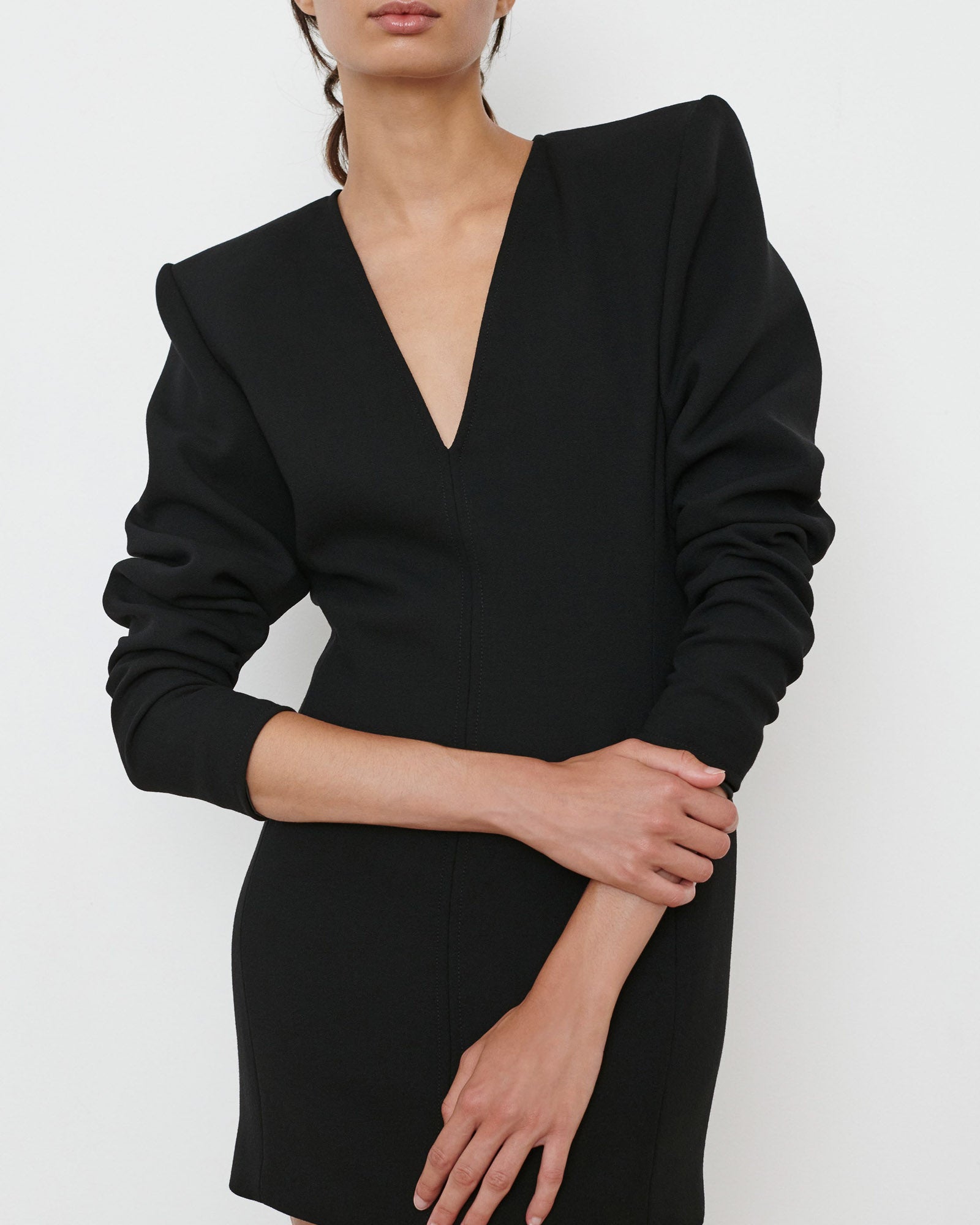 RHW V-Neck Mini Dress