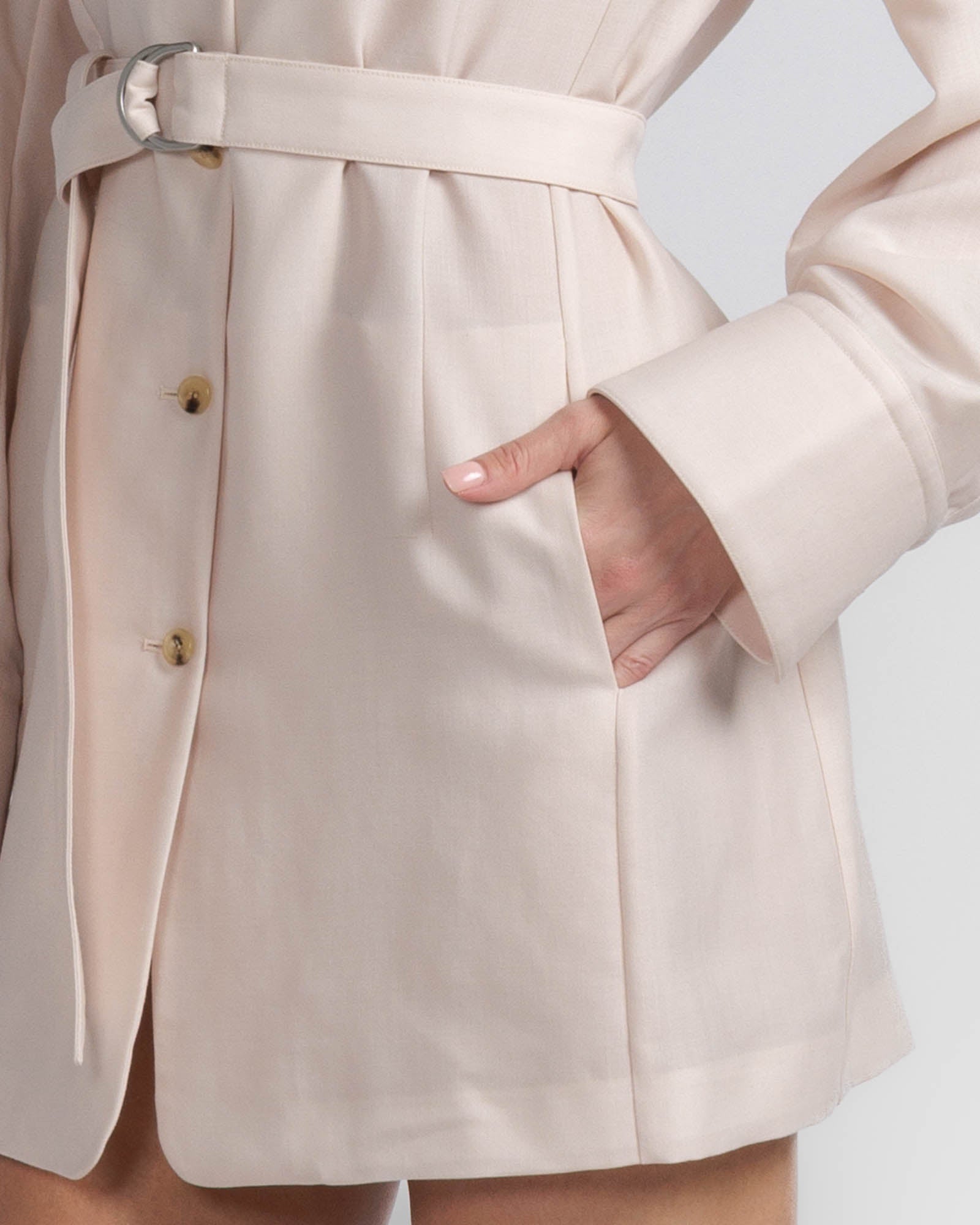 Light Tailored Shirt Dress