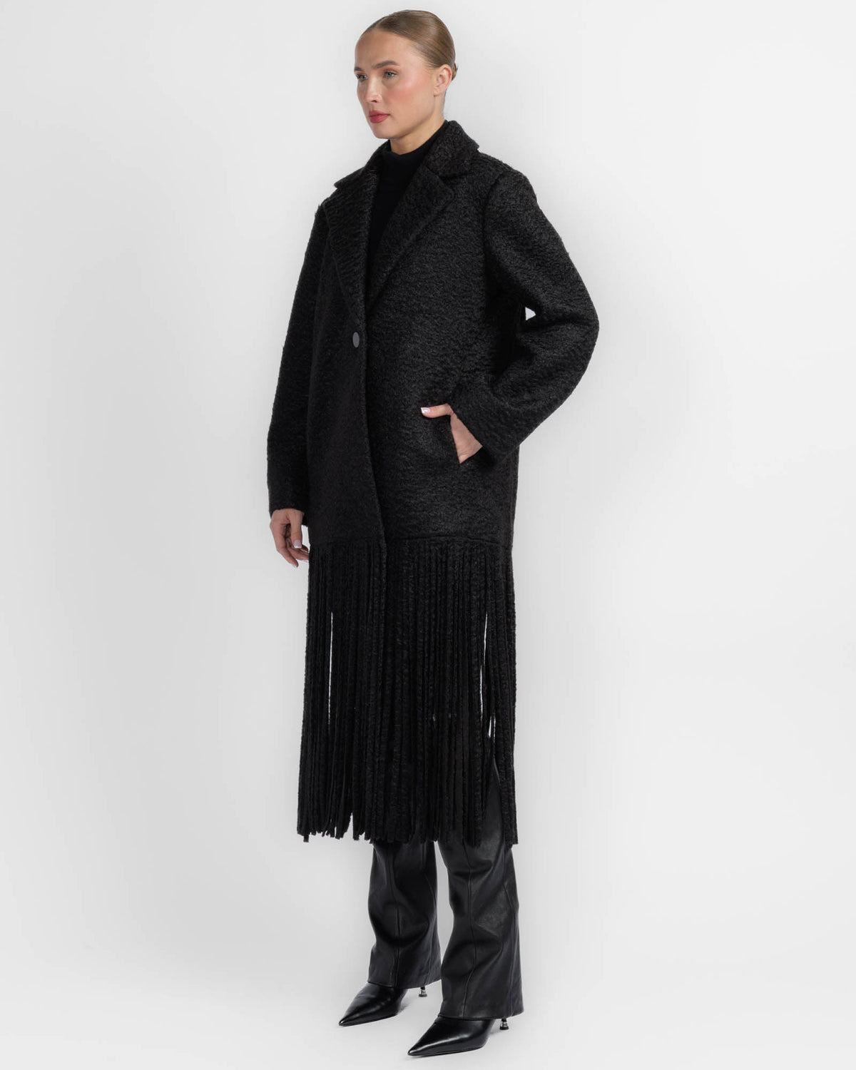 Vero Fringe Coat