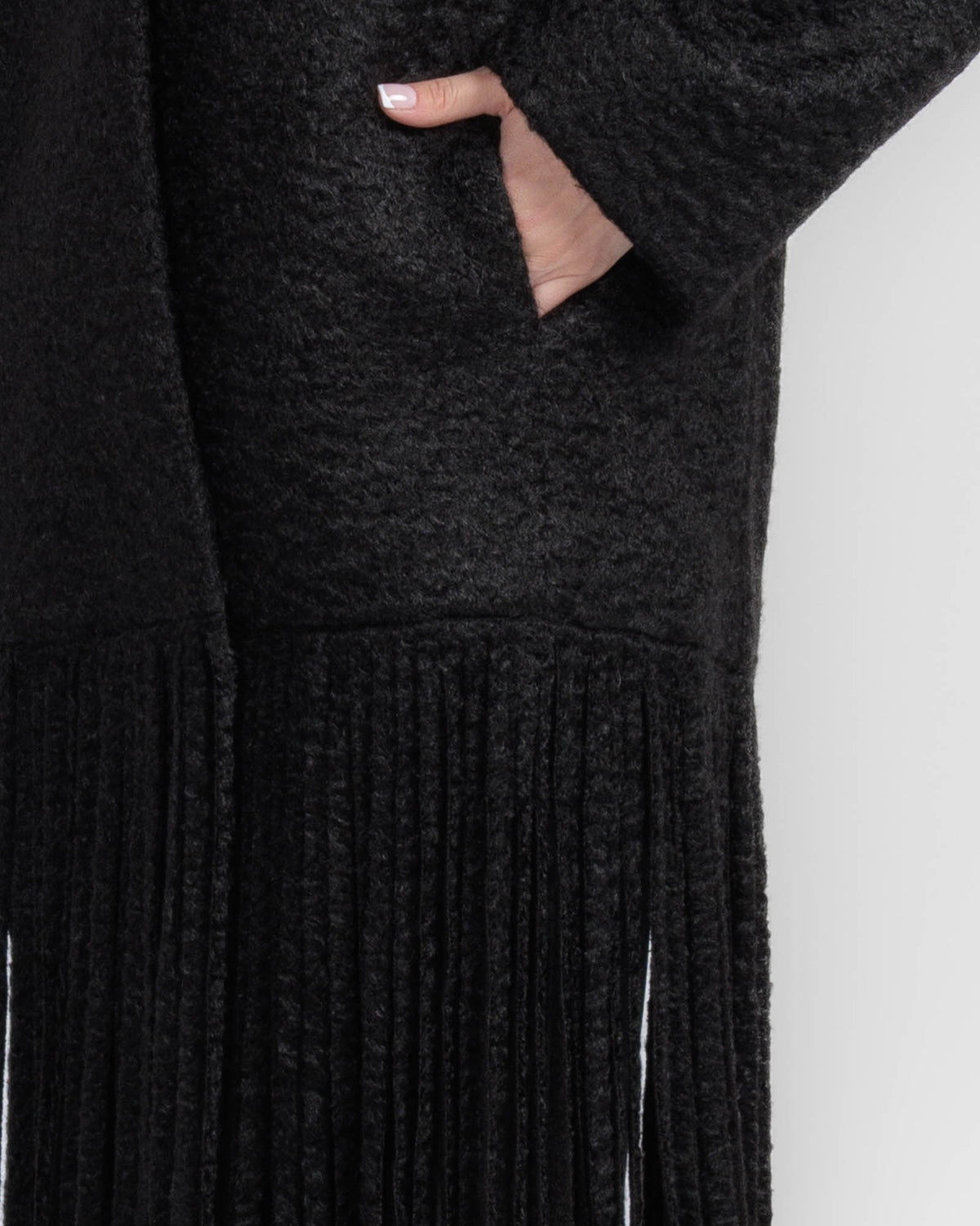 Vero Fringe Coat
