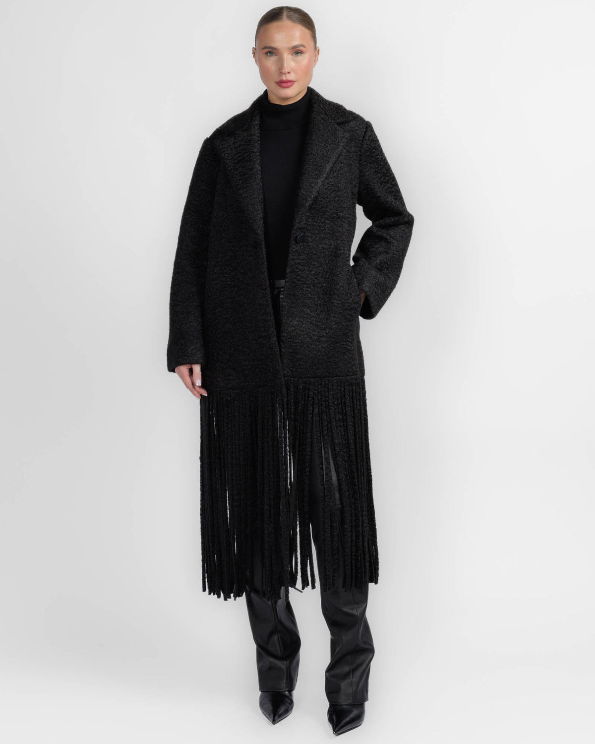 Vero Fringe Coat