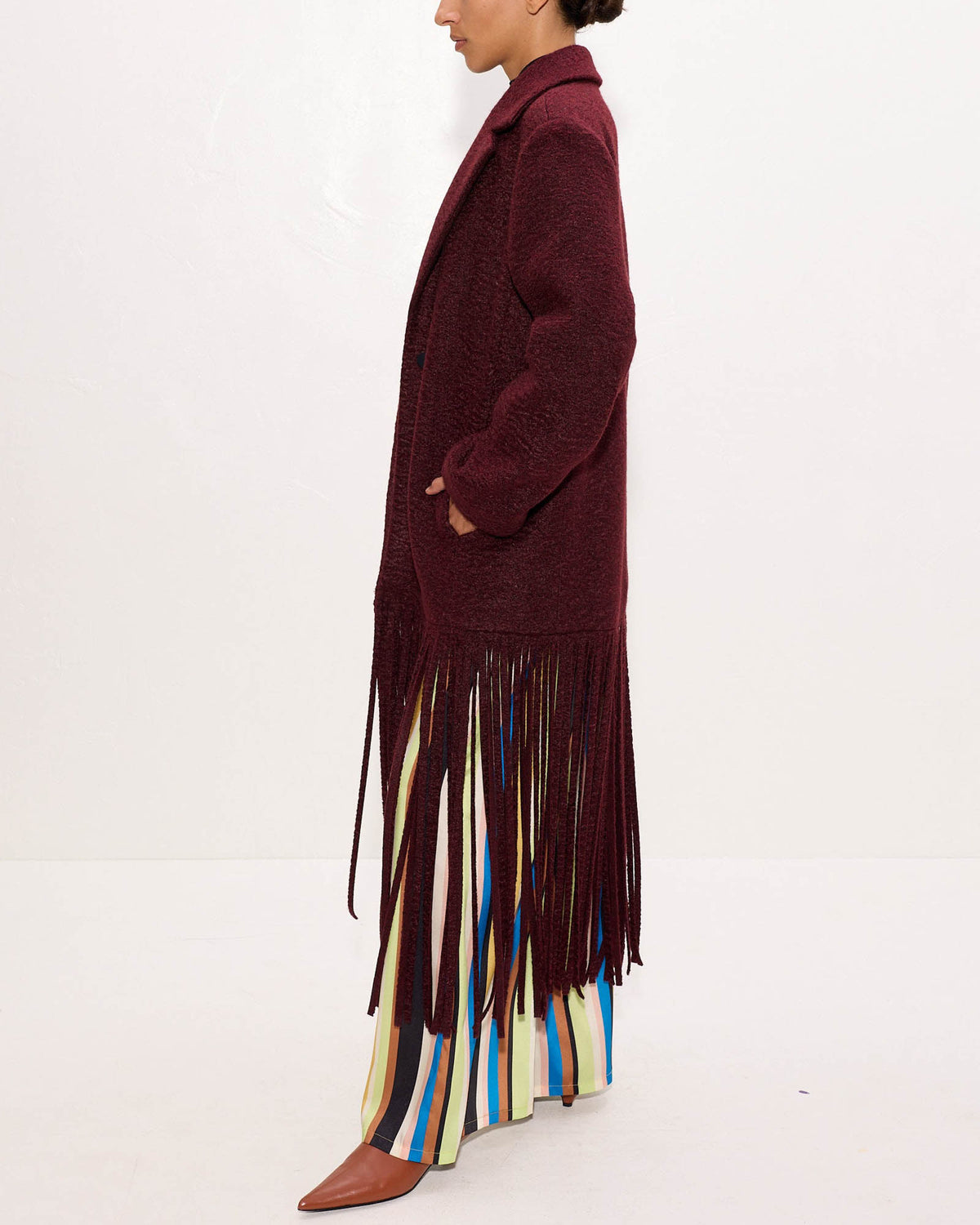 Vero Fringe Coat